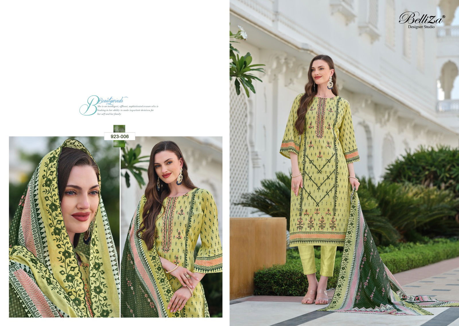 Zubiya By Belliza Digital Printed Pure Cotton Dress Material Wholesale Price In Surat